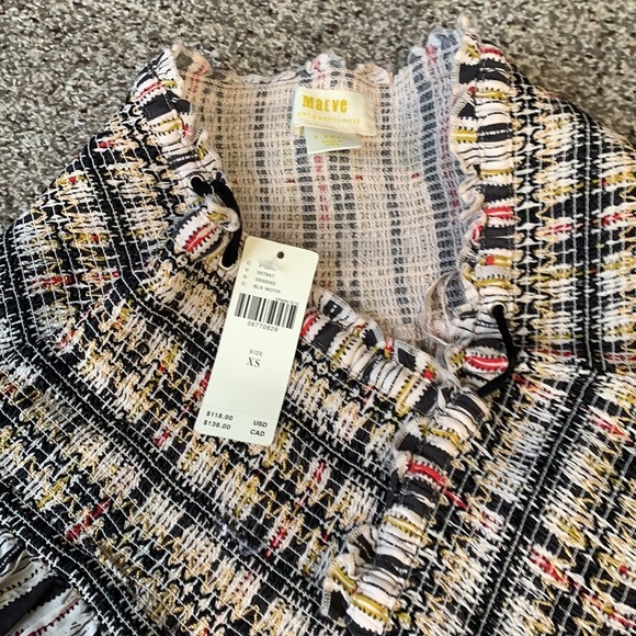 Anthropology Maeve zamirah Colette wide leg smocked pants size XS - Picture 10 of 16